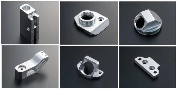 Customized 2D CNC Robot Mechanical Parts Aluminum Steel Alloys Material 4