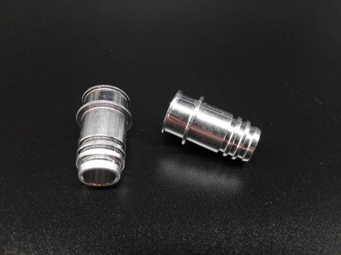 Precision Custom Cnc Aluminum Parts Female Connectors Anodizing Surface 0